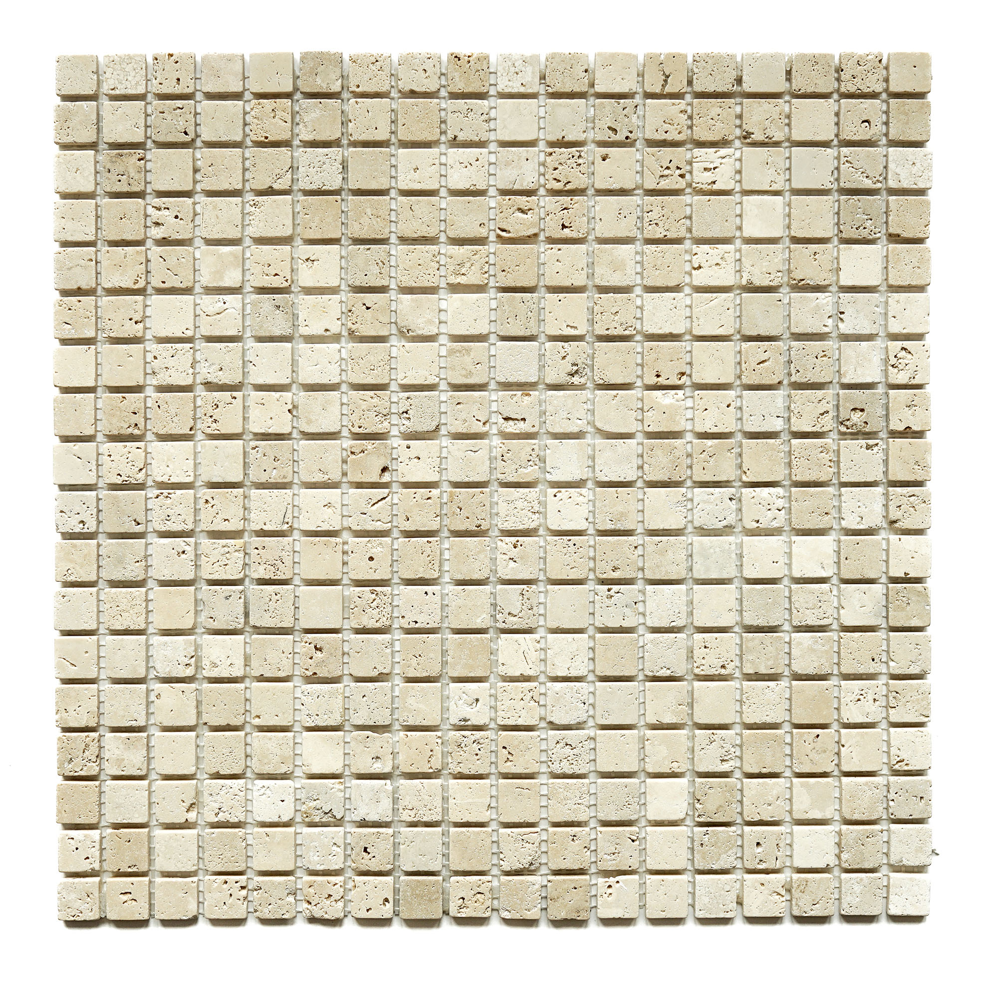 Мозаика из камня м TRAVERTINE CLASSIC TUM 15x15х4 мм в Хабаровске